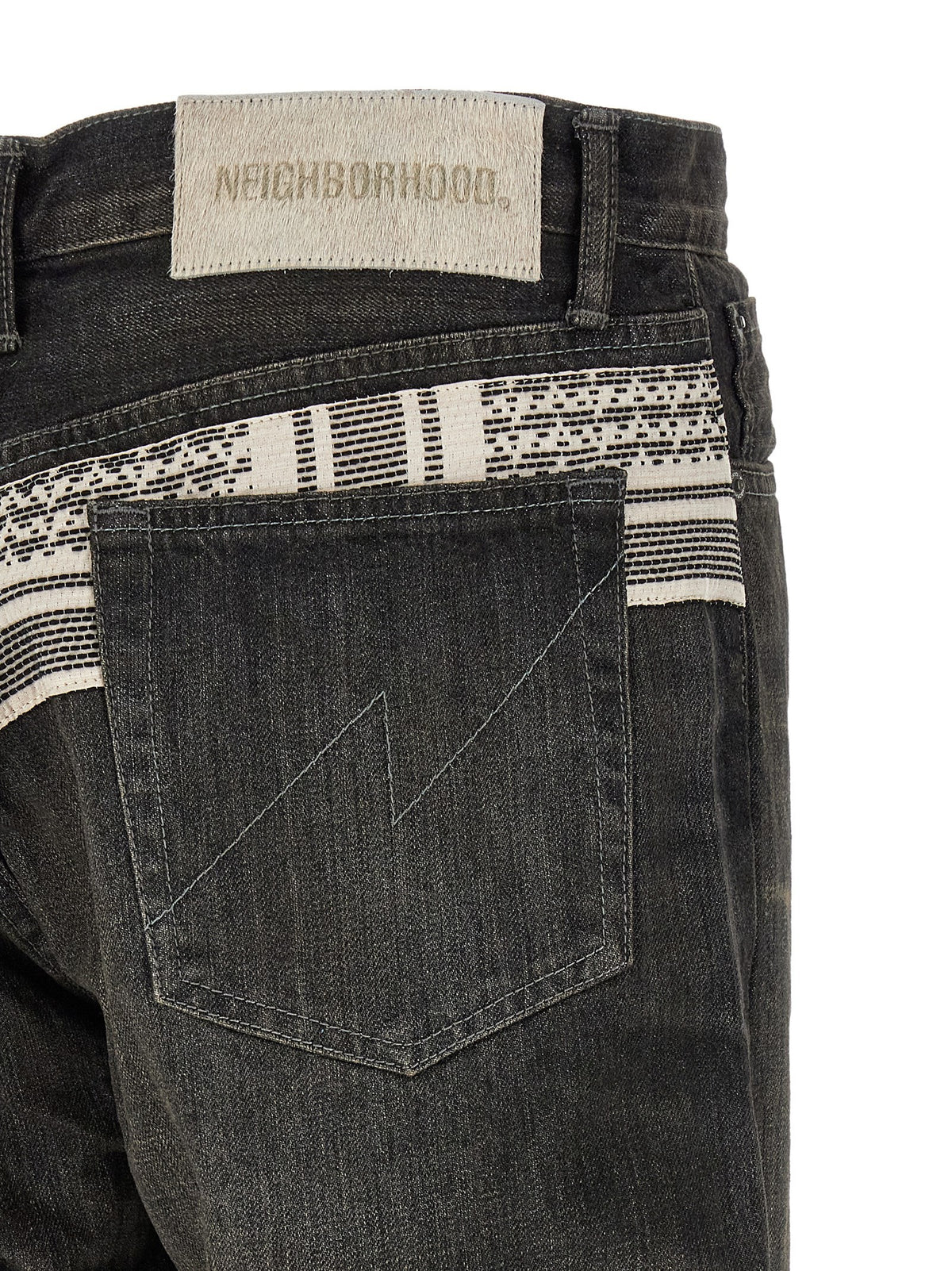 YOHJI YAMAMOTO Yohji Yamamoto Savege Denim Jeans × Black