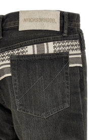 YOHJI YAMAMOTO Yohji Yamamoto Savege Denim Jeans × Black