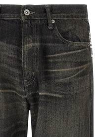 YOHJI YAMAMOTO Yohji Yamamoto Savege Denim Jeans × Black