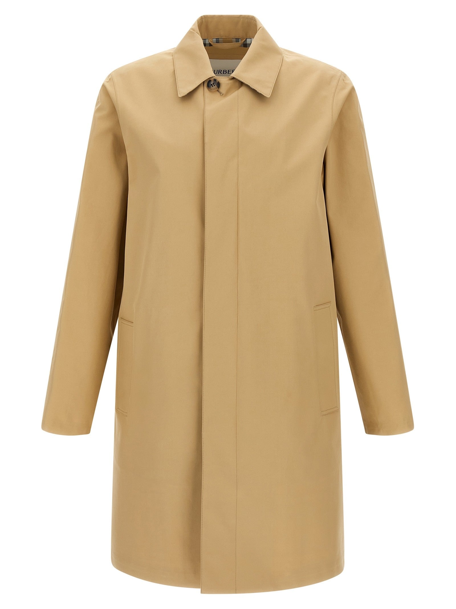 Burberry York Car Coat Beige