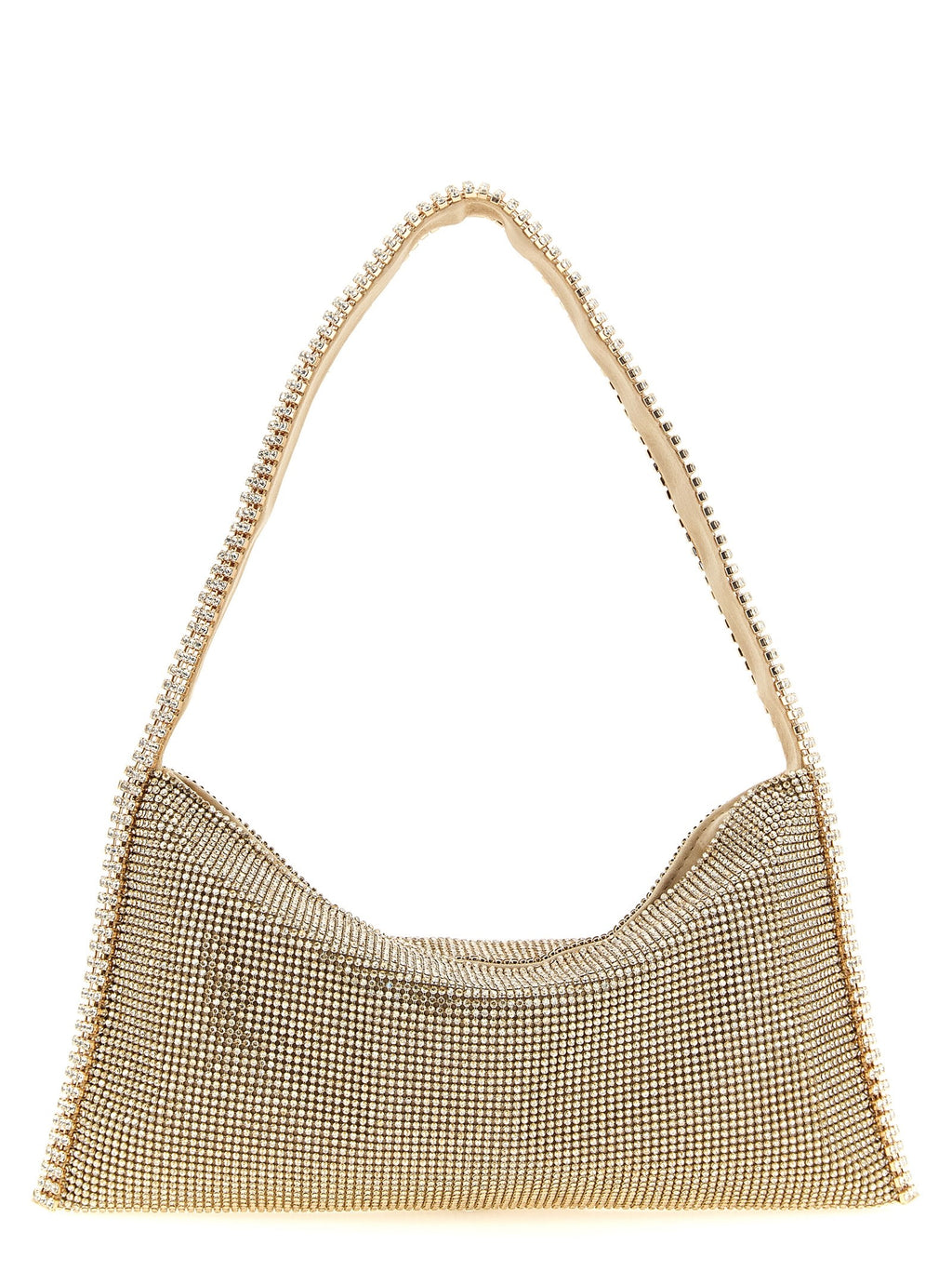 Benedetta Bruzziches Your Best Friend La Grande Shoulder Bag Gold