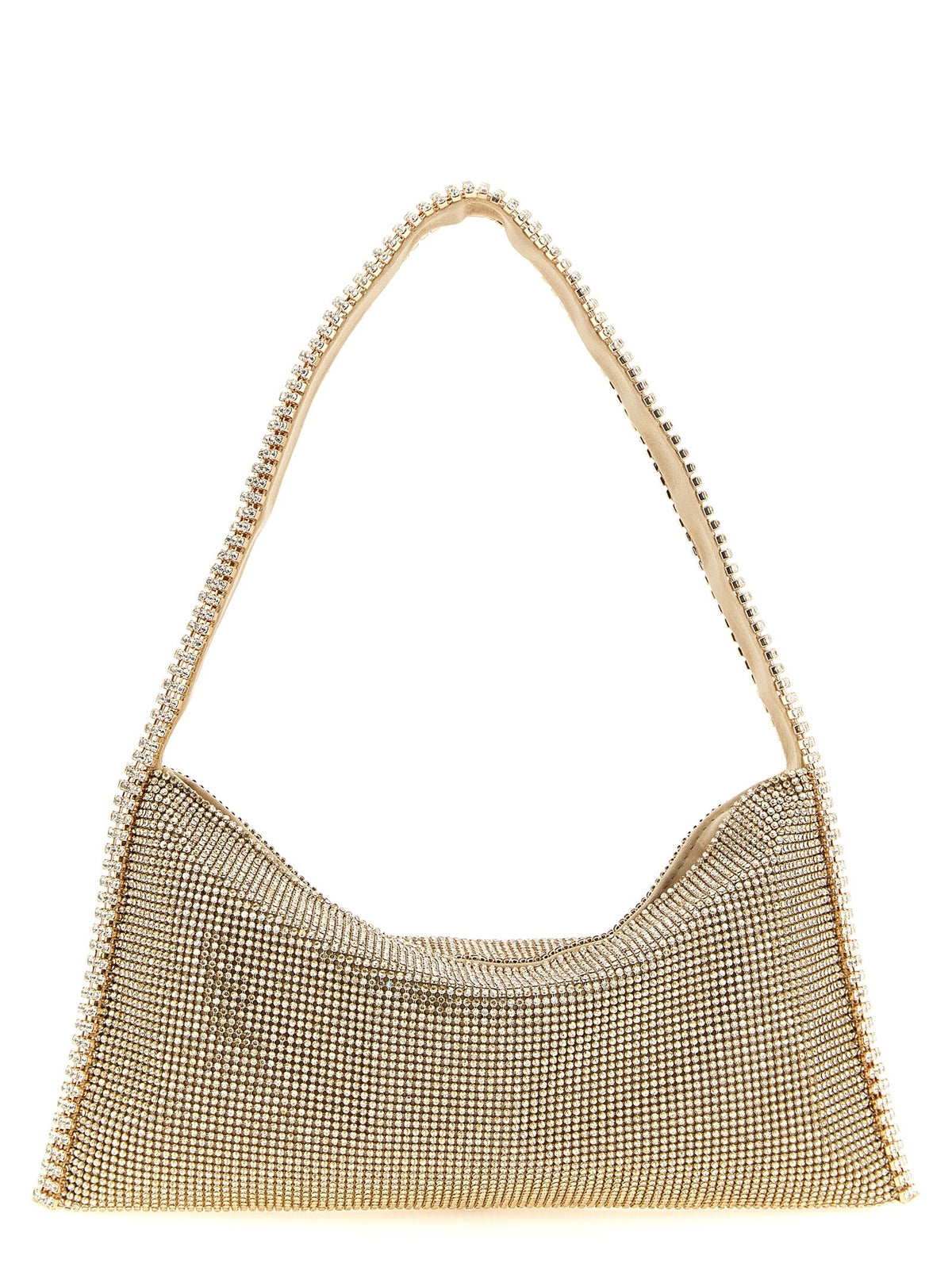 Benedetta Bruzziches Your Best Friend La Grande Shoulder Bag Gold