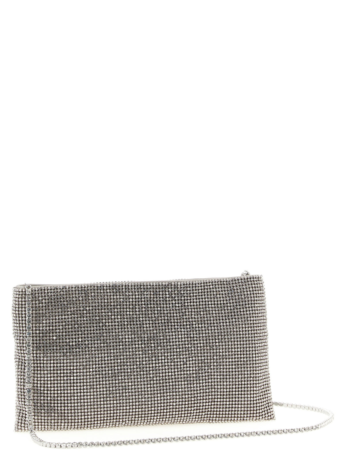 Benedetta Bruzziches Your Best Friend La Petite Clutch Silver, view 2