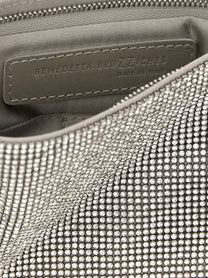 Benedetta Bruzziches Your Best Friend La Petite Clutch Silver, view 4