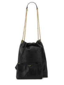 Saint Laurent Women's Ysl Bo Jamie Pochon 7agneau Black Black