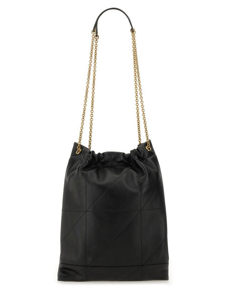 Saint Laurent Women's Ysl Bo Jamie Pochon 7agneau Black Black