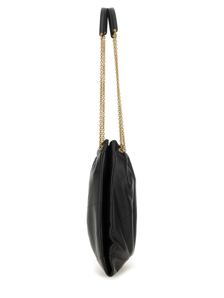 Saint Laurent Women's Ysl Bo Jamie Pochon 7agneau Black Black