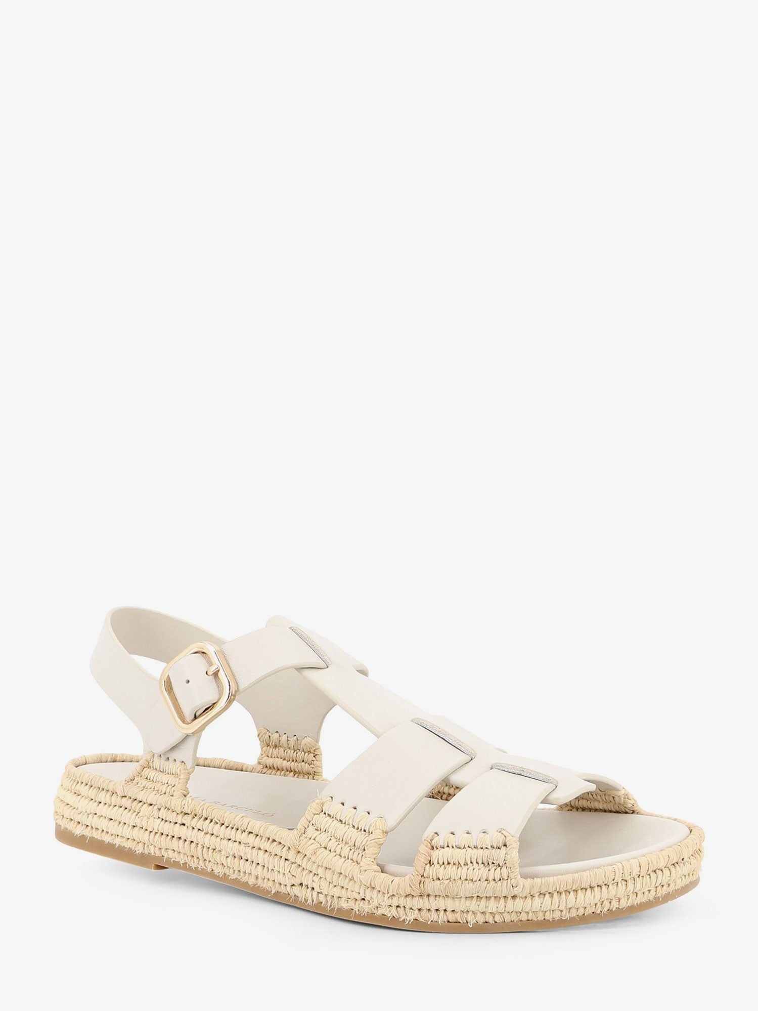 Paloma Barceló Women's Yuka Leather Sandals White
