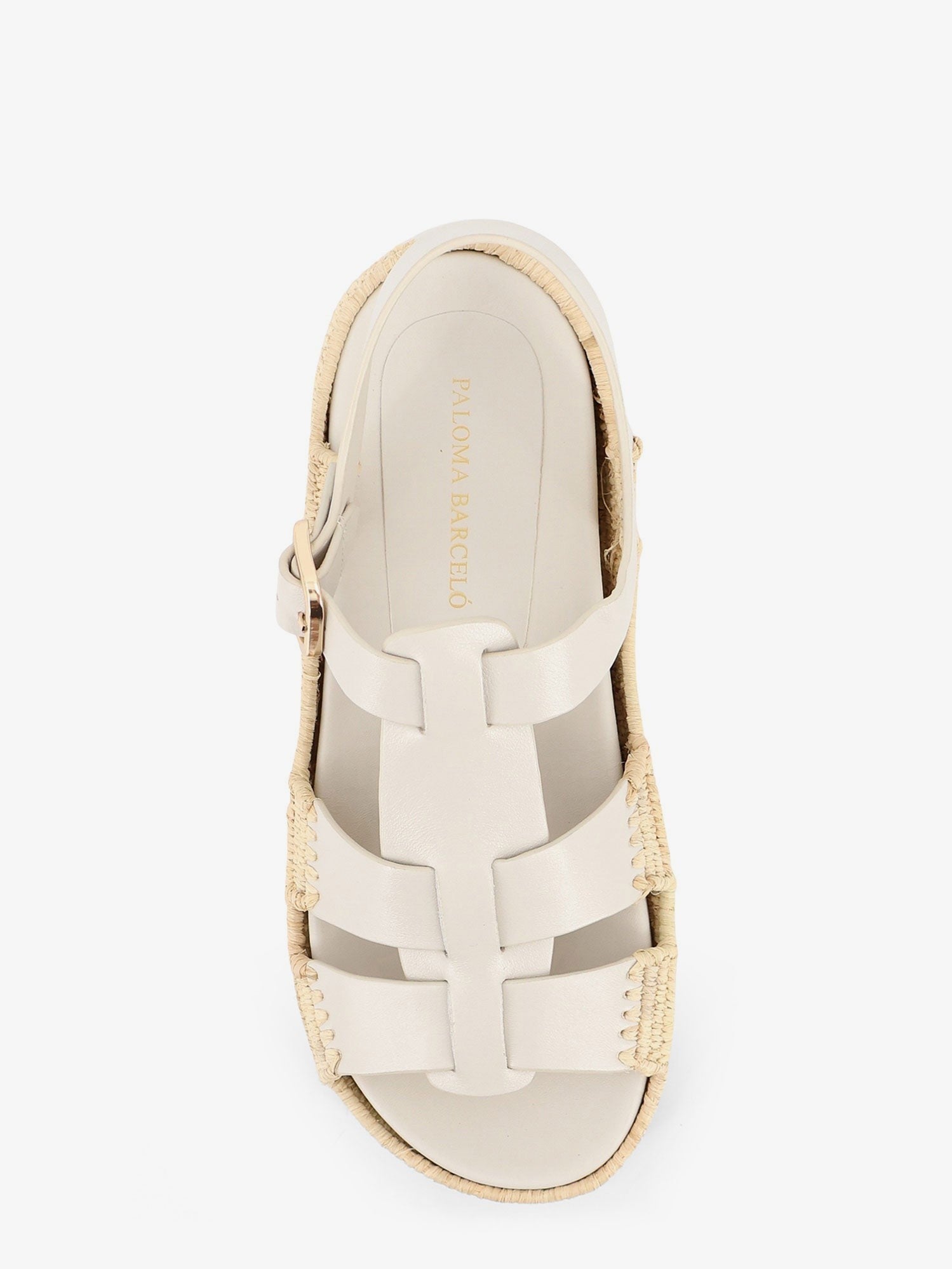 Paloma Barceló Women's Yuka Leather Sandals White