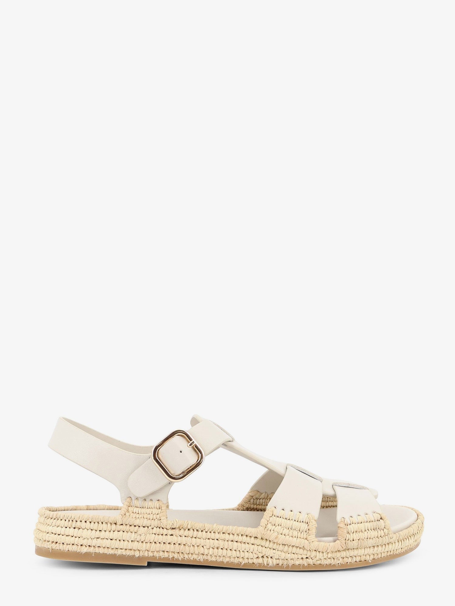 Paloma Barceló Women's Yuka Leather Sandals White