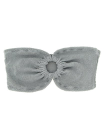 Mc2 Saint Barth Yulia Bikini Top Grey