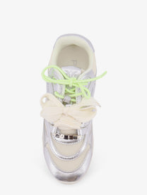 Pinko Women's Yulia Mesh Sneakers Grey