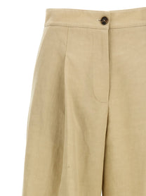 YVES SALOMON - YVES SALOMON - Linen trousers - Women’s Pants