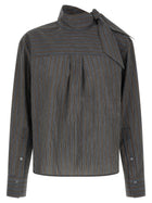 TELA Zafrina Blouse Grey