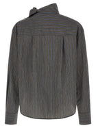 TELA Zafrina Blouse Grey, view 2