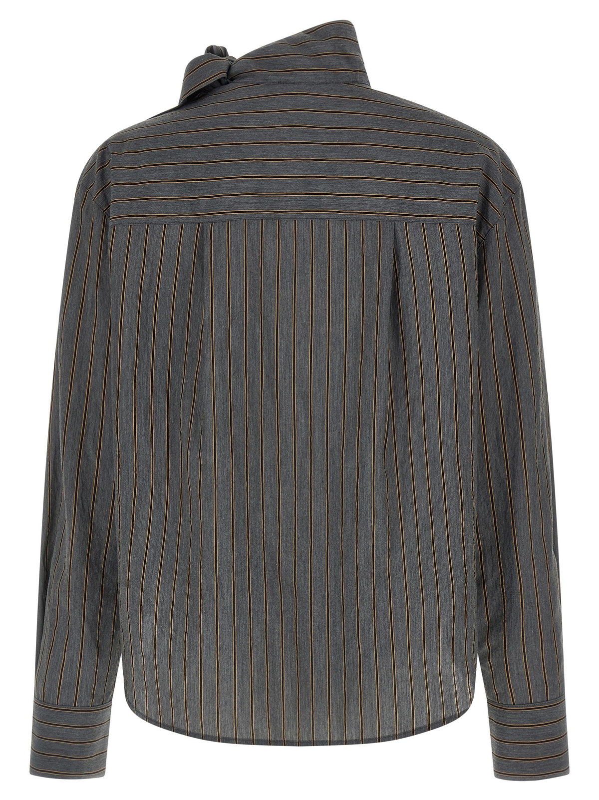 TELA Zafrina Blouse Grey, view 2