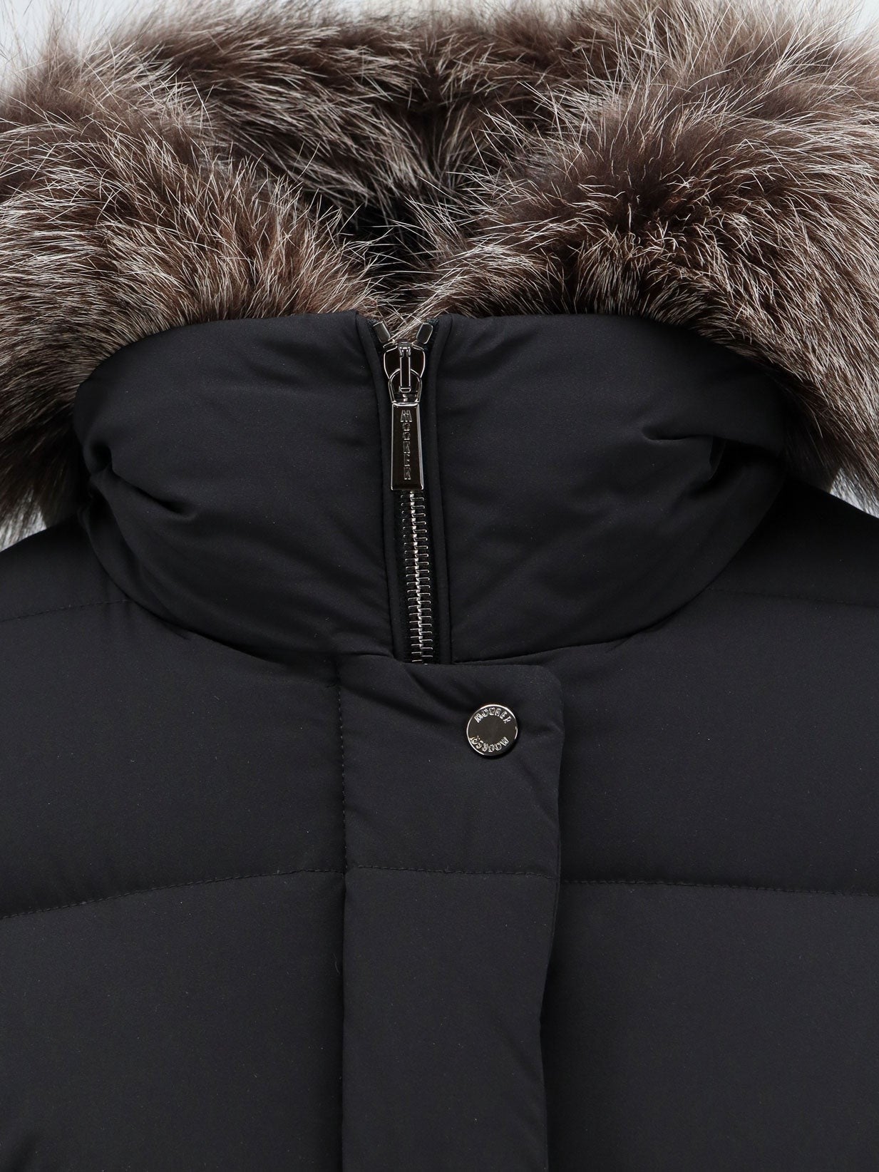 MooRER Women's Zagara Nylon Down Jacket Black