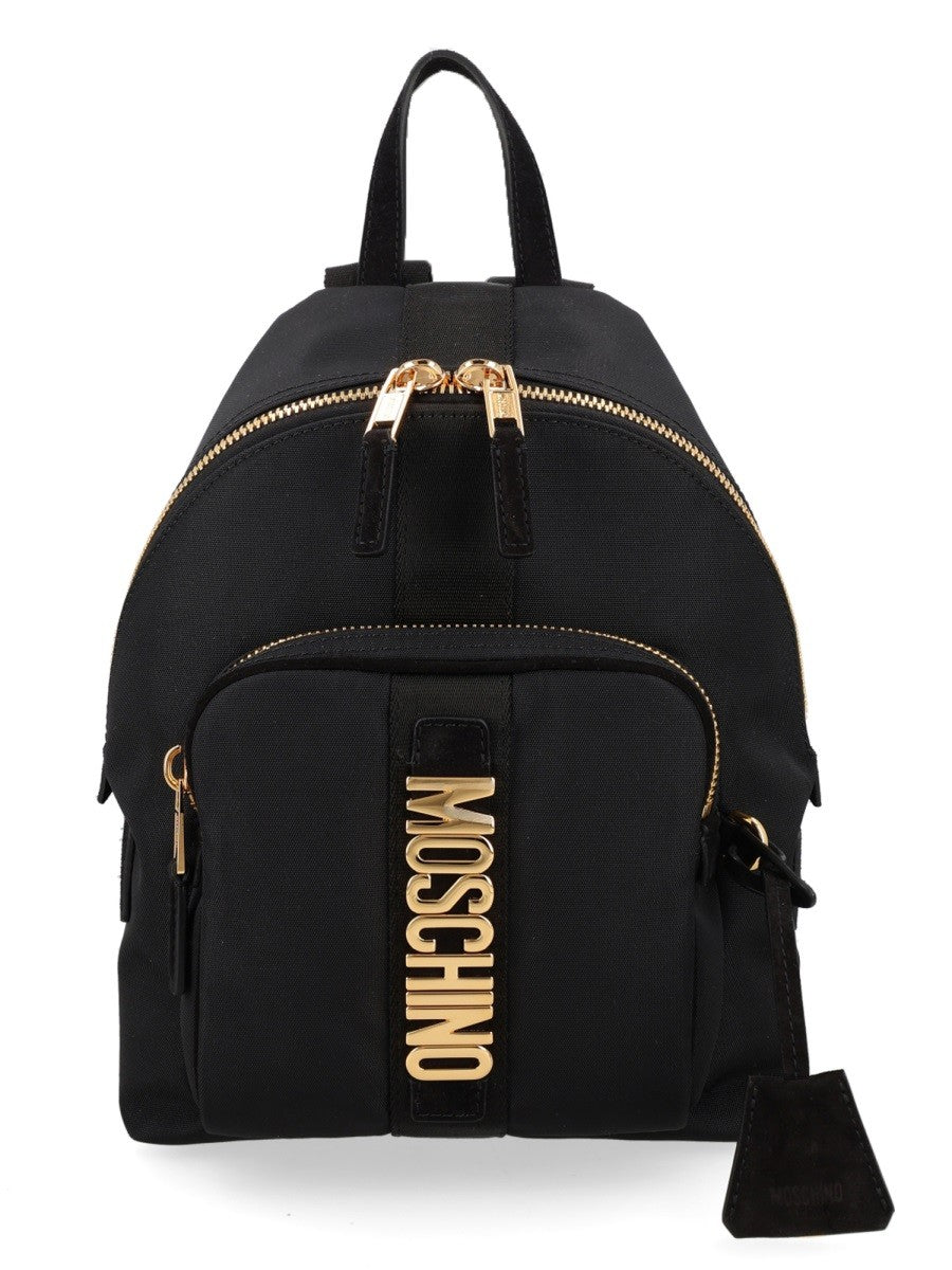 Moschino Women's Zaino Carry me Medium Black