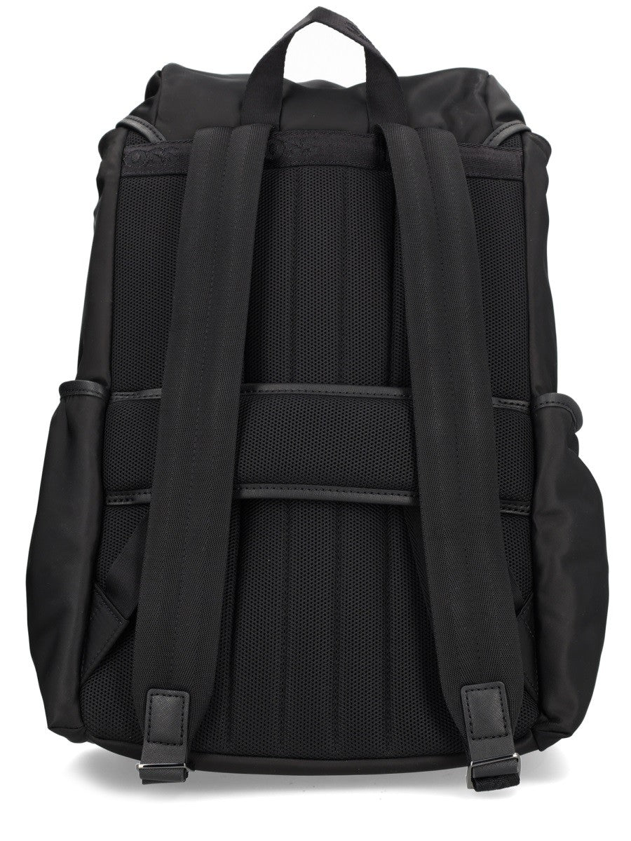 BOSS Men's Backpack with Monogramma Black