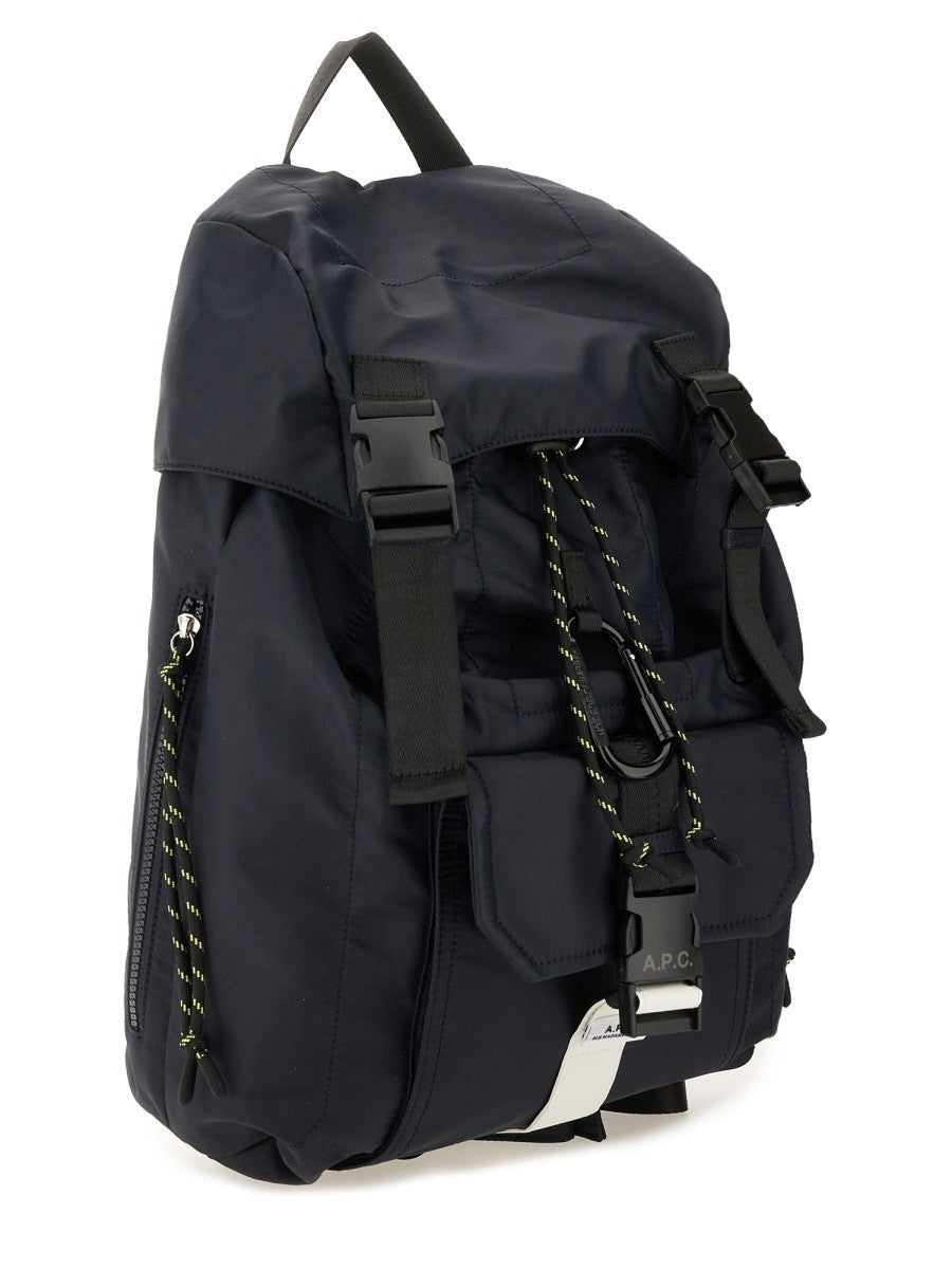 A.P.C Men's Hiking Backpack Blue