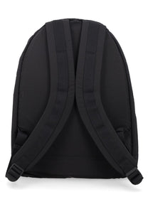 Stone Island Men's Zaino in Tessuto Nylon Econyl Black