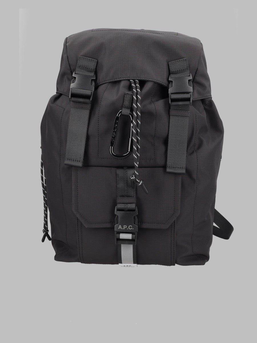 A.P.C Men's Zaino Sac Dos Trek Black