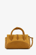 Zanellato Women's Dotta Baby Suede Crossbody Bag Yellow, view 2