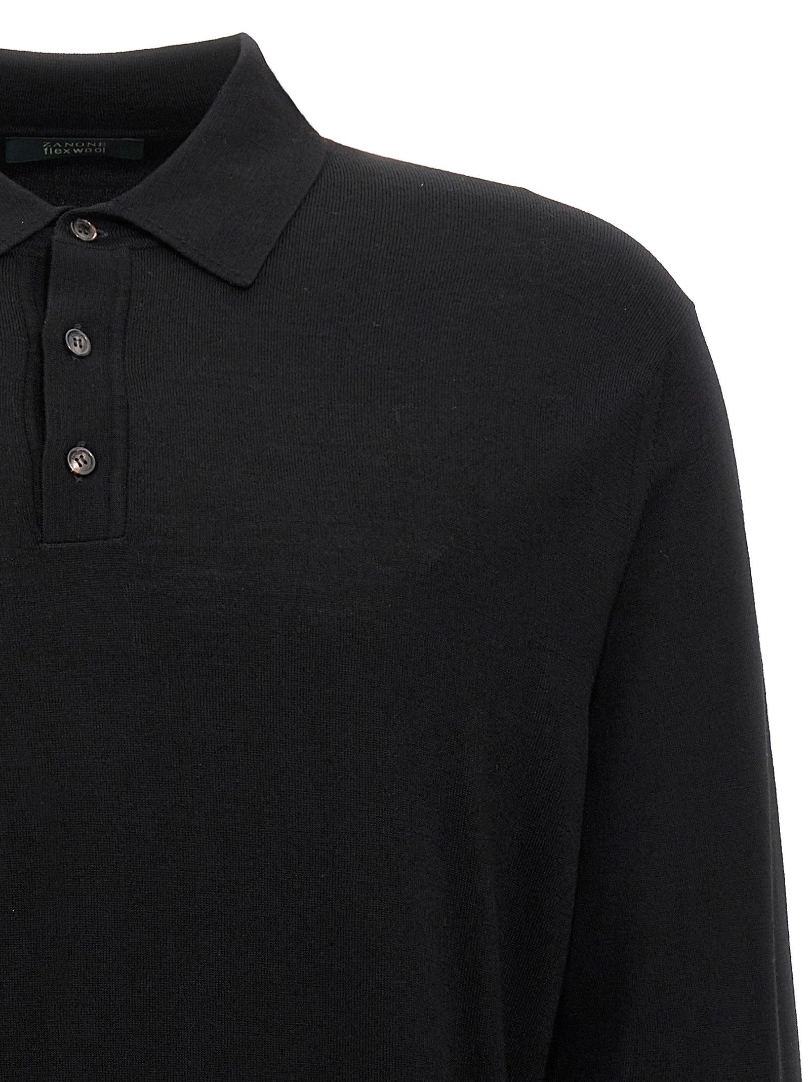 ZANONE - ZANONE - Wool polo shirt - Men’s Tops