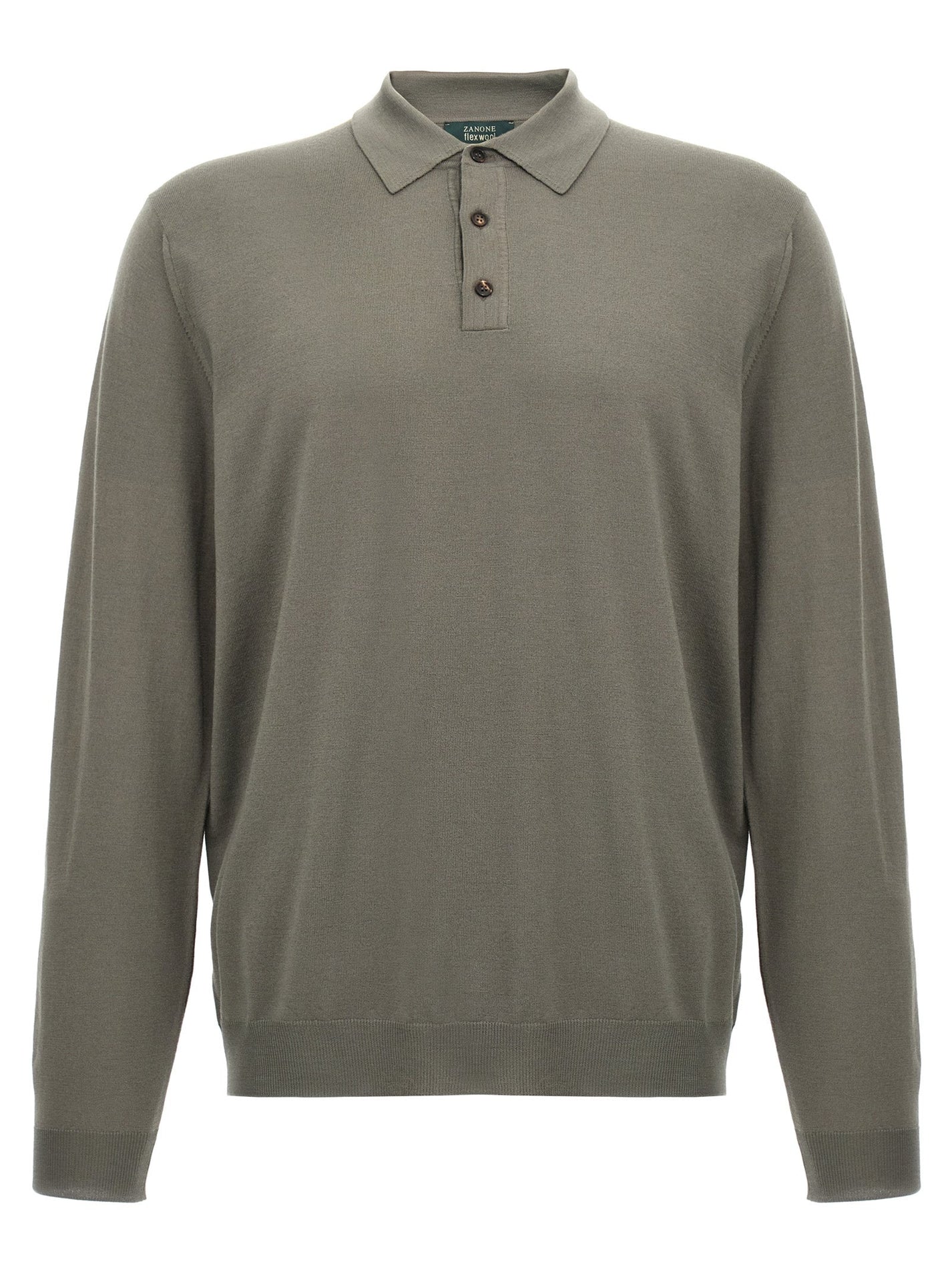ZANONE - ZANONE - Wool polo shirt - Men’s Tops
