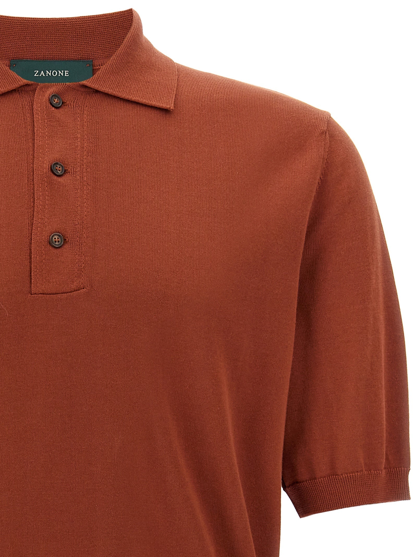 ZANONE - ZANONE - Cotton polo shirt - Men’s Tops