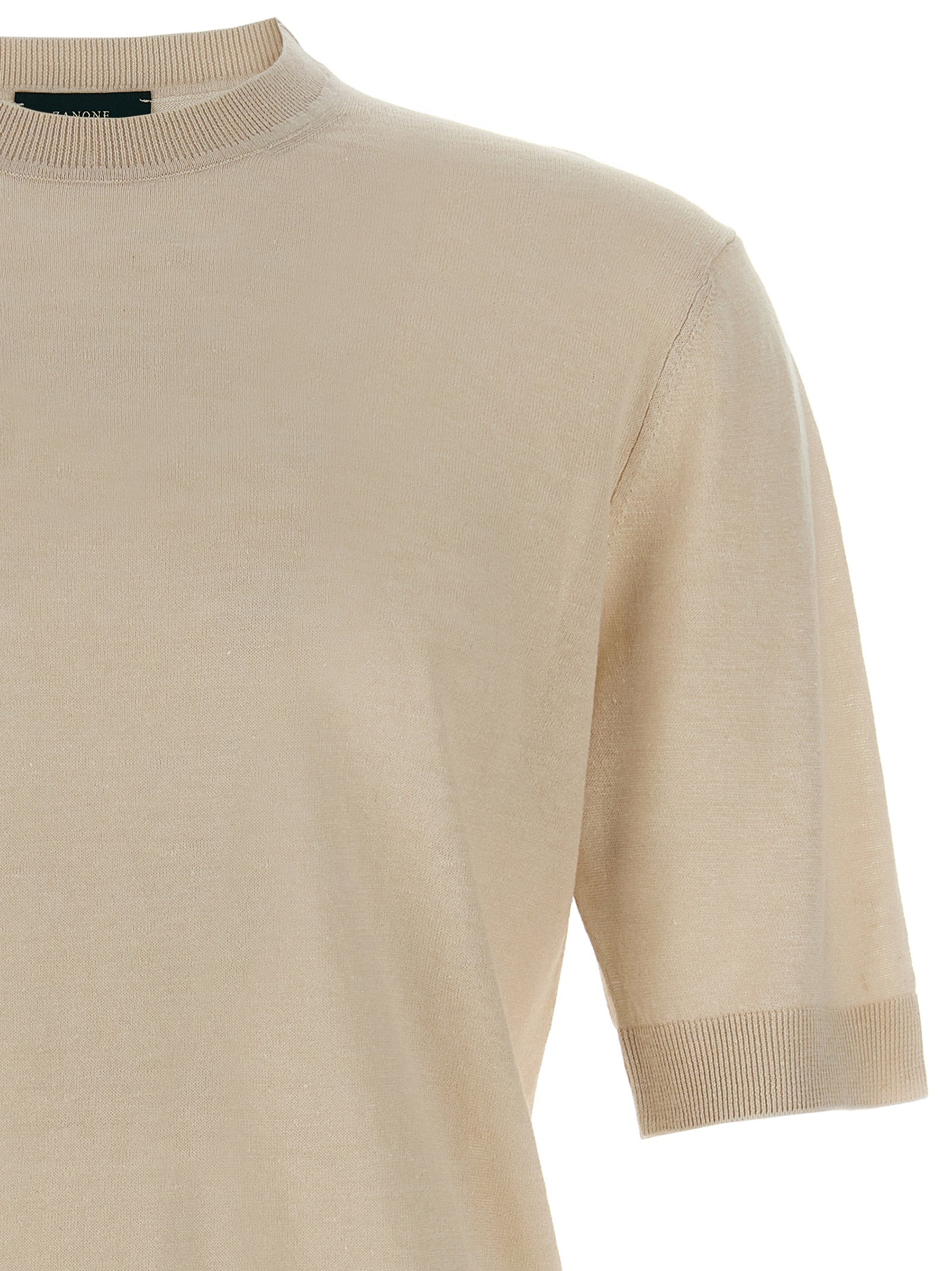 ZANONE - ZANONE - Linen cotton t-shirt - Men’s Tops