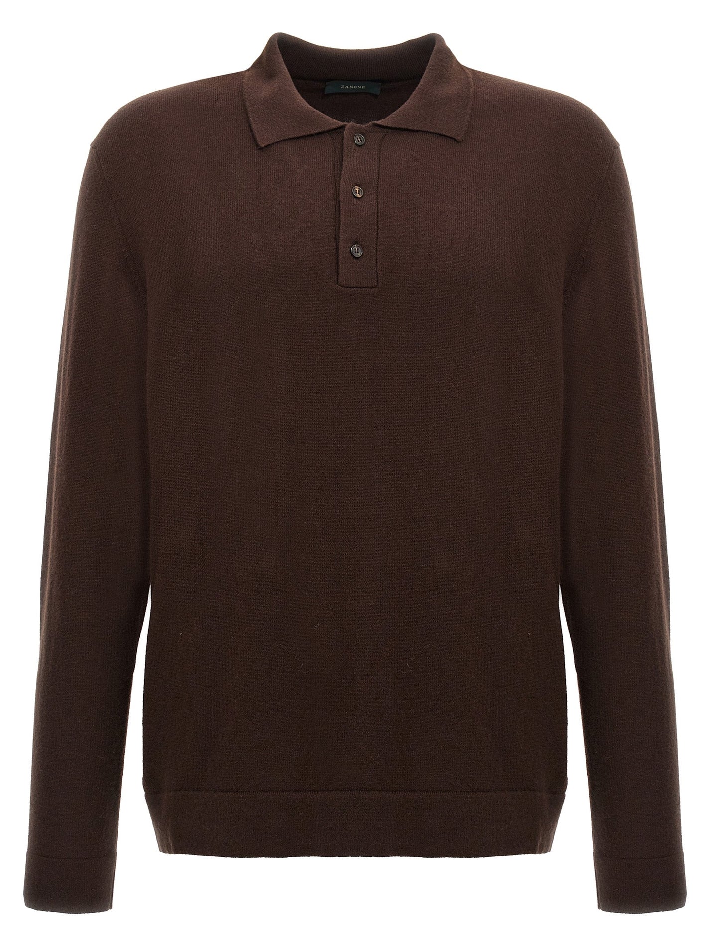 ZANONE - ZANONE - Cashmere wool polo shirt - Men’s Tops