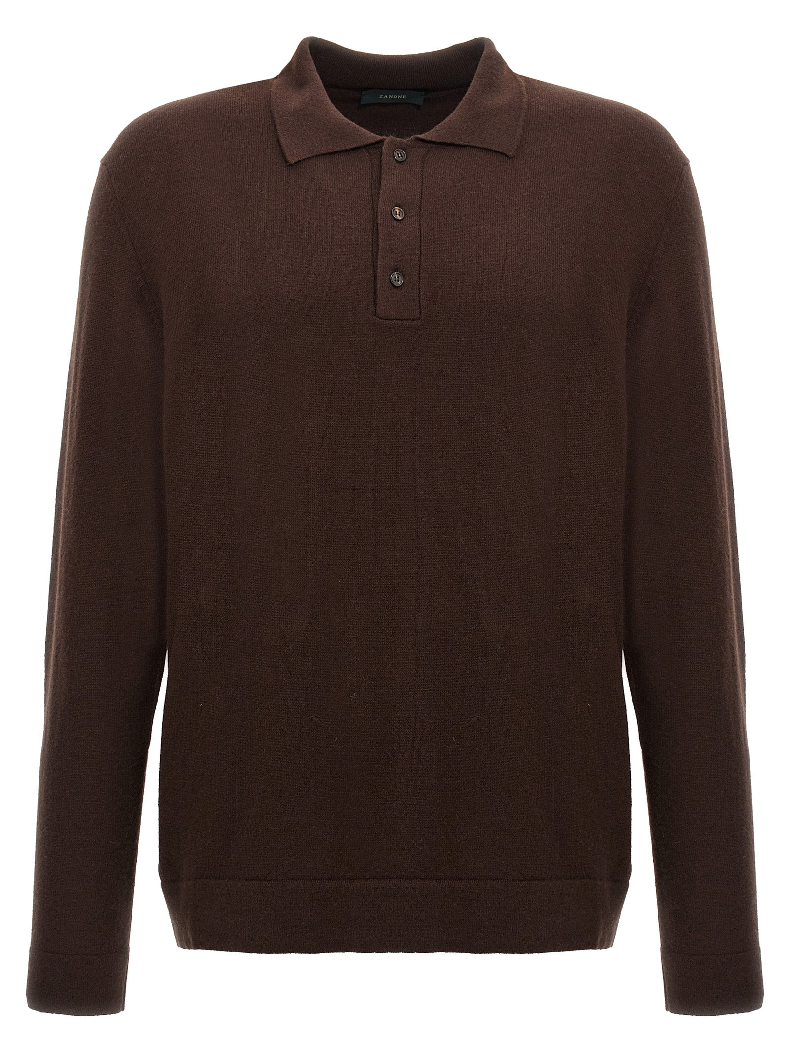 ZANONE - ZANONE - Cashmere wool polo shirt - Men’s Tops