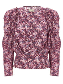 Isabel Marant Zarga Blouse Gold