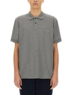 Ps By Paul Smith Men's Zebra Polo Grey, view 2