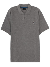 Ps By Paul Smith Men's Zebra Polo Grey