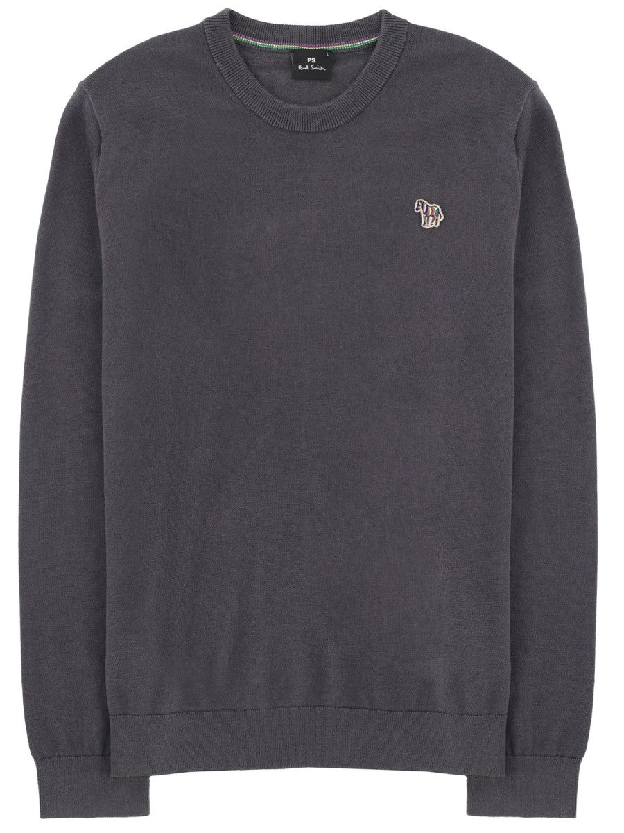 Ps By Paul Smith Men's Zebra Shirt Grey