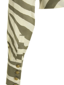 Balmain Zebra Shirt Gold