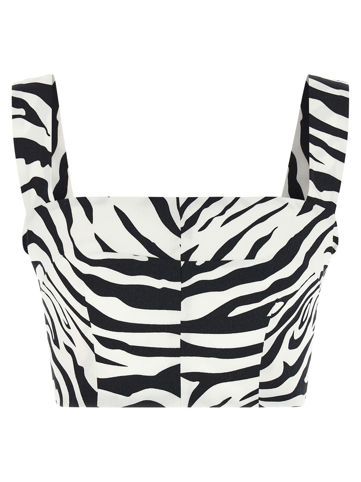 Dolce &amp; Gabbana Zebra Top White