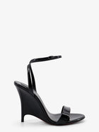 Christian Louboutin Women's Zeezeenella Leather Sandals Black