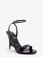 Christian Louboutin Women's Zeezeenella Leather Sandals Black, view 2