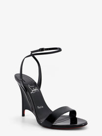 Christian Louboutin Women's Zeezeenella Leather Sandals Black