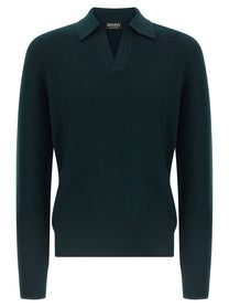 ZEGNA - ZEGNA - Polo Oasi Cashmere - Men’s Top