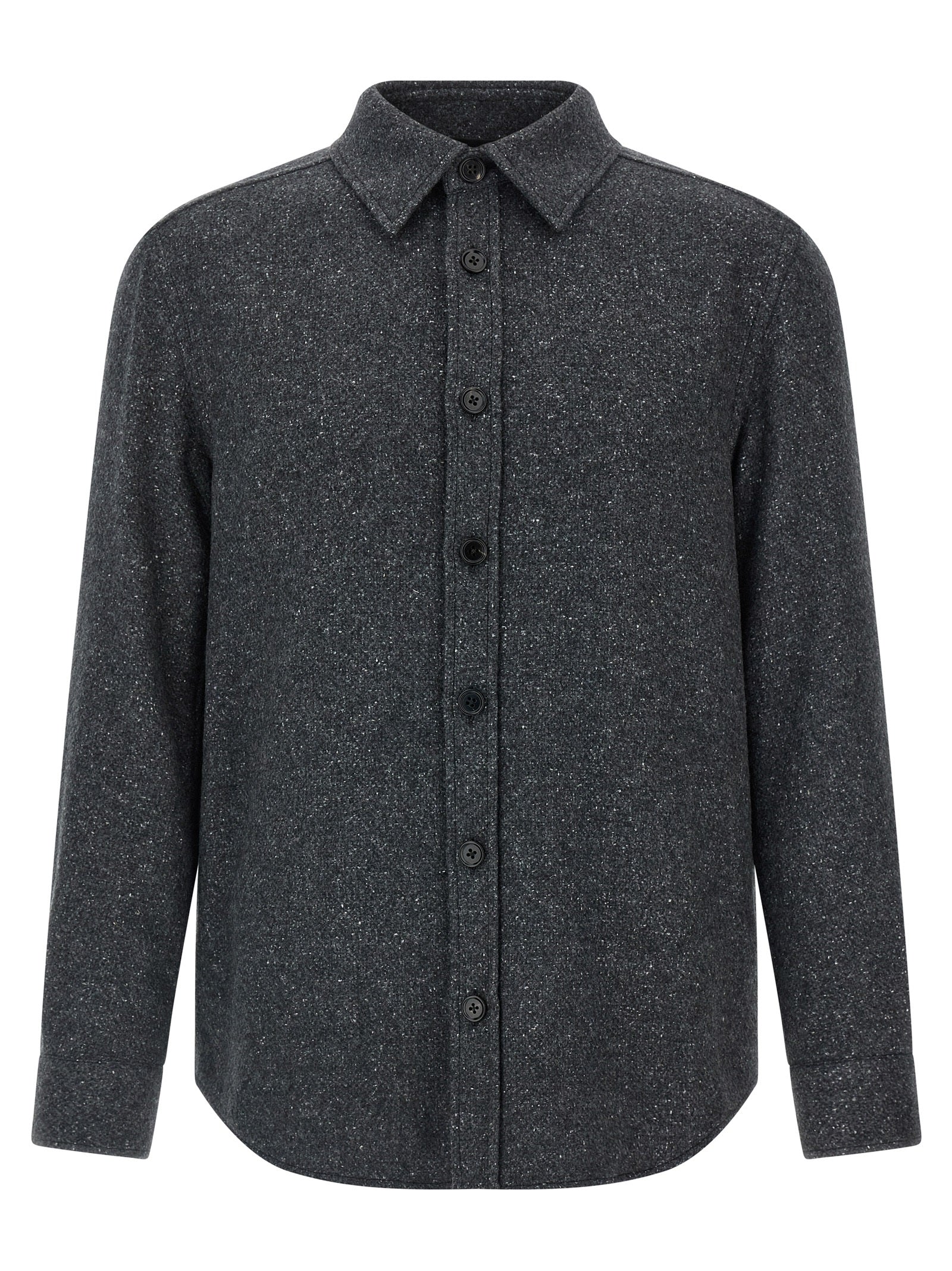 ZEGNA - ZEGNA - Mélange overshirt - Men’s Tops