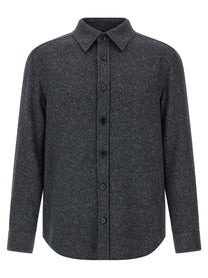 ZEGNA - ZEGNA - Mélange overshirt - Men’s Tops