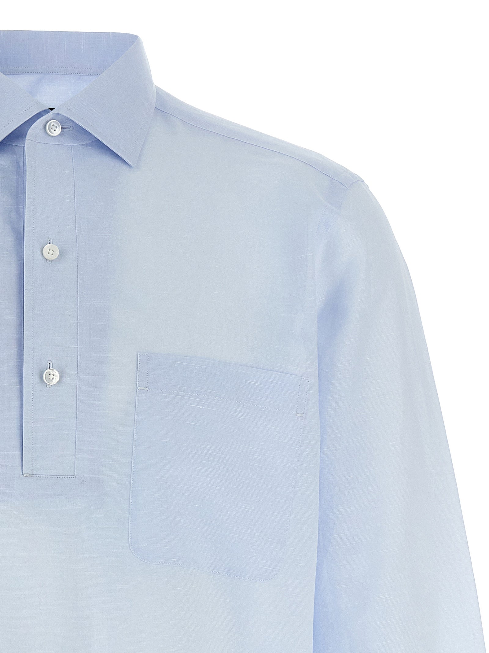 ZEGNA - ZEGNA - 3 buttons shirt - Men’s Top