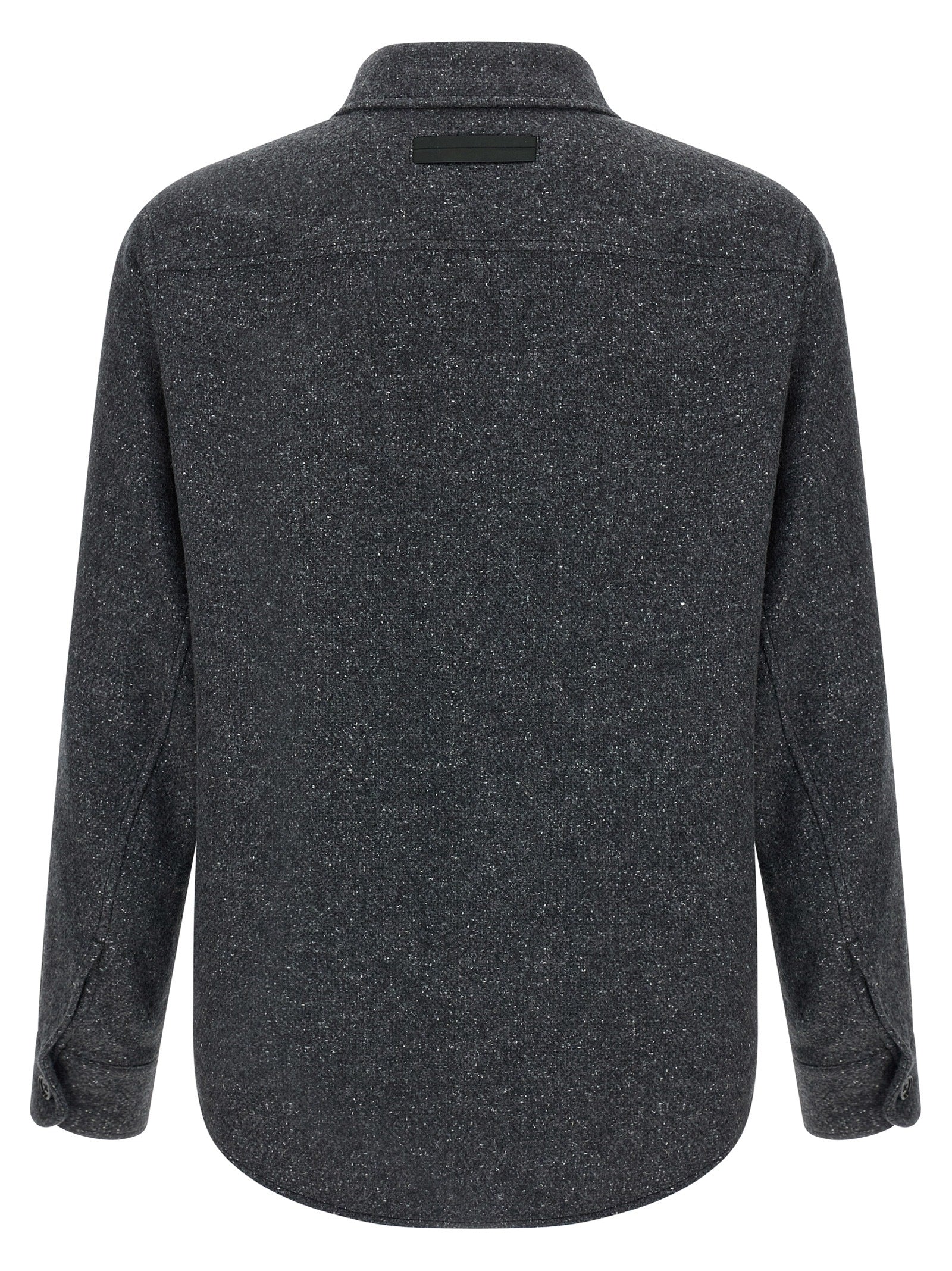 ZEGNA - ZEGNA - Mélange overshirt - Men’s Tops