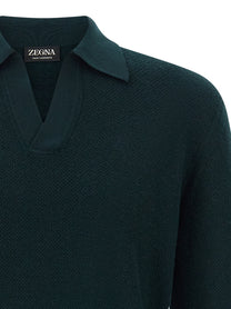 ZEGNA - ZEGNA - Polo Oasi Cashmere - Men’s Top