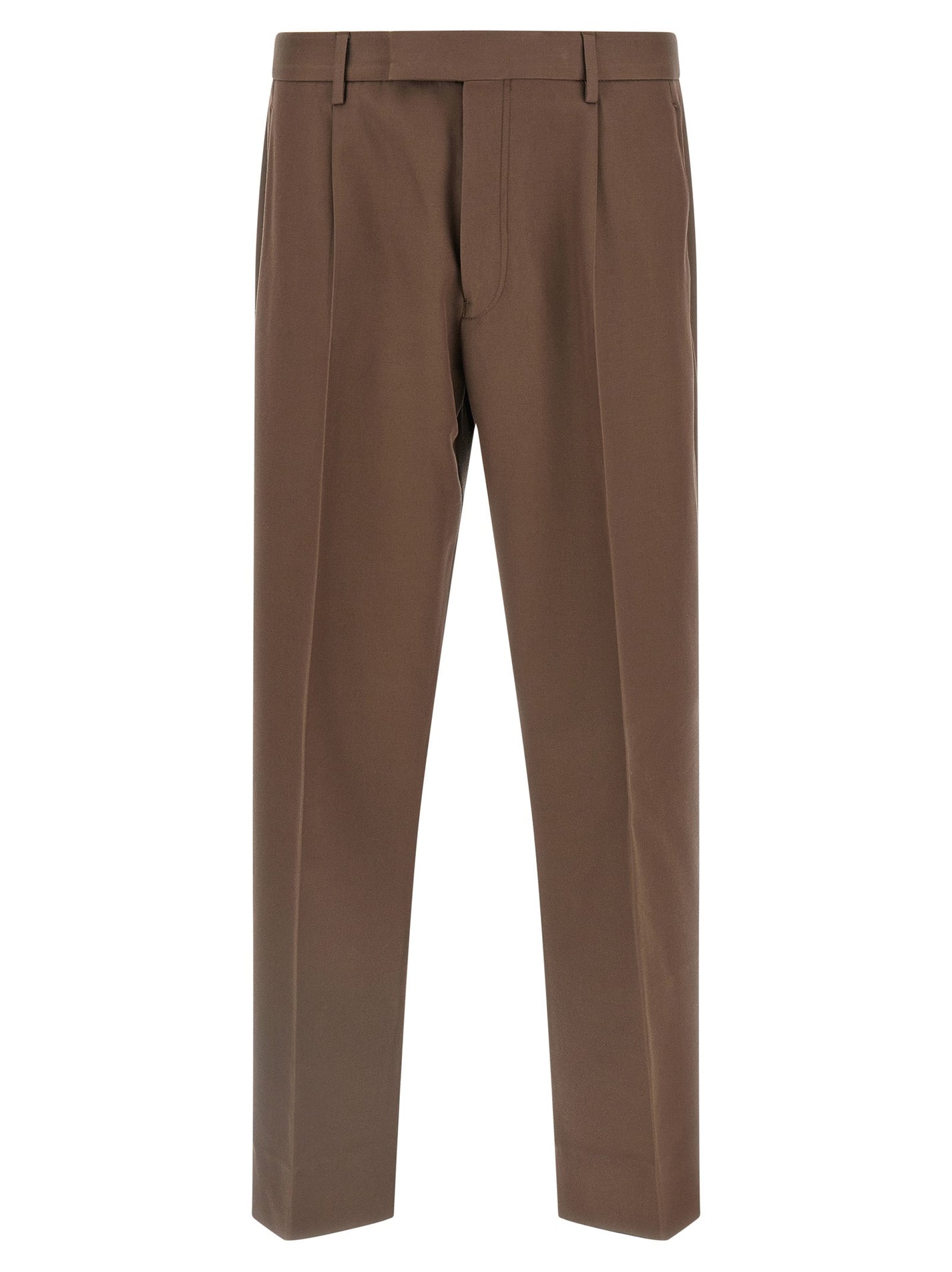 ZEGNA - ZEGNA - Wool cotton pants - Men’s Pants