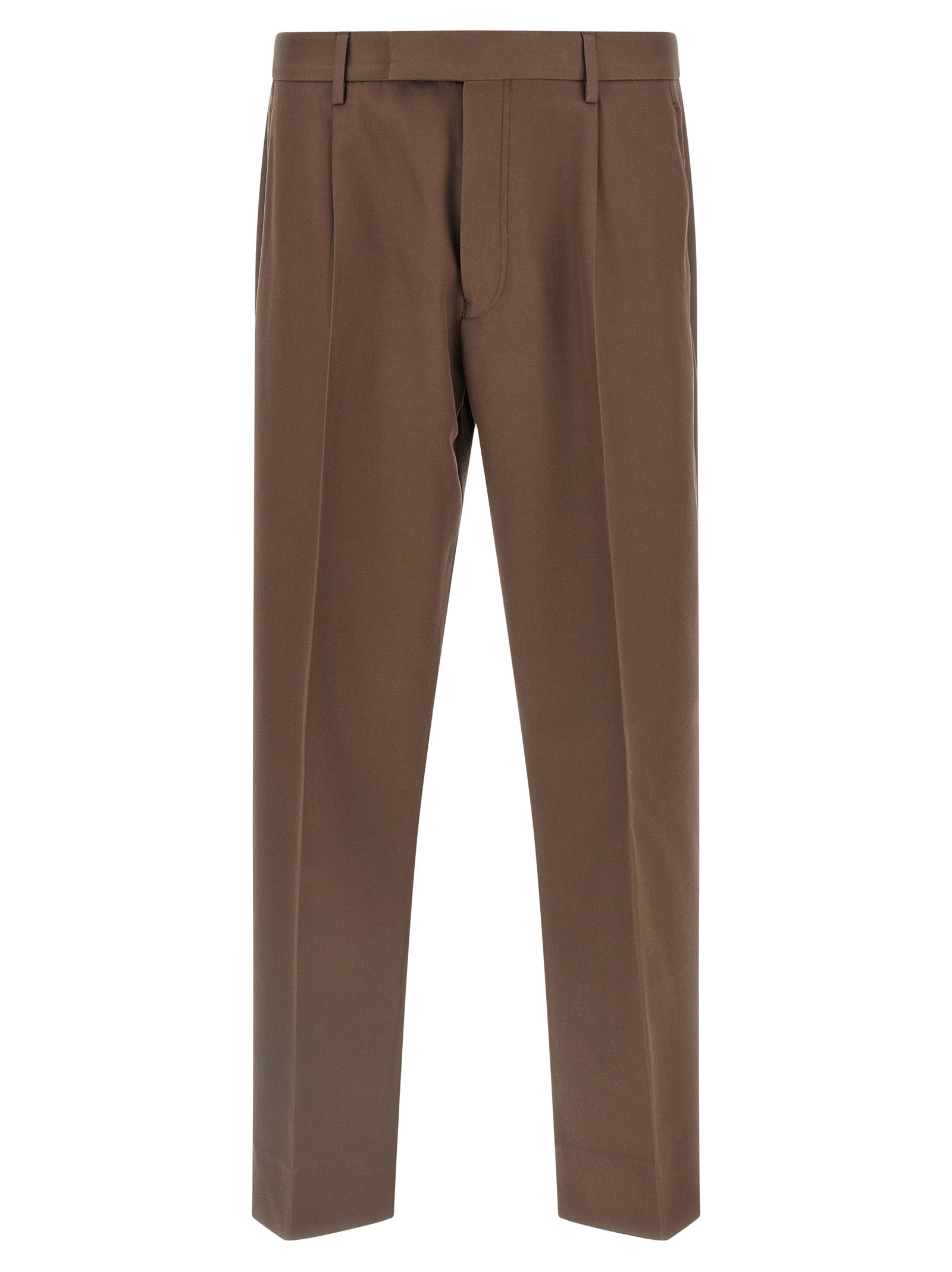 ZEGNA - ZEGNA - Wool cotton pants - Men’s Pants